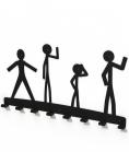 Cuier metalic Stick Figures